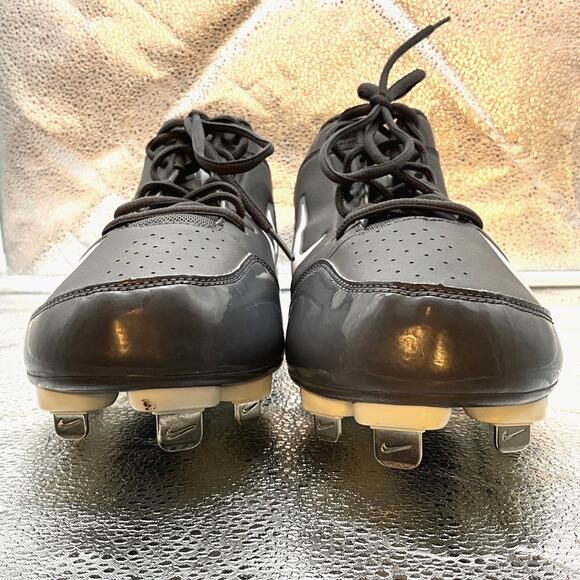 New Nike Sz 14 Lightweight Performance Baseball Cleats Gray Huarache Strike Low main image 4